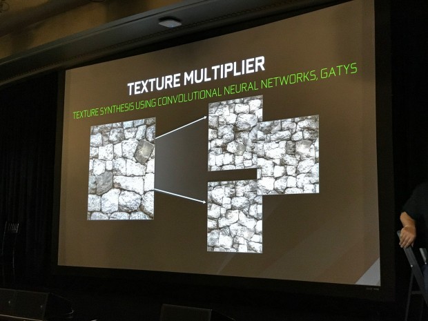 Eine Anwendung erstellt zufallsgenerierte, neue Texturen. (Foto: Peter Steinlechner/Golem.de)