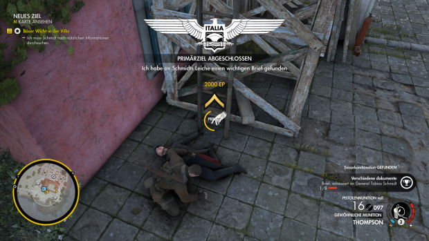 Geschafft: Eines unserer Hauptziele ist eliminiert. (Screenshot: Golem.de)