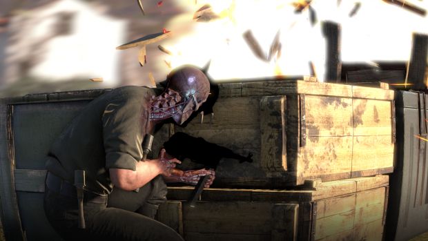 Die Kill-Kamera zeigt Treffer mit allen Details. (Screenshot: Golem.de)