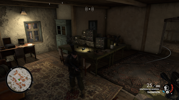 Ab und an sind wir auch in Gebäuden unterwegs. (Screenshot: Golem.de)