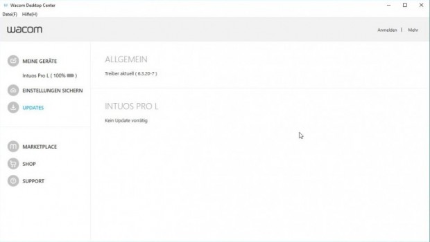Während unseres Tests haben wir den Treiber zwei Mal aktualisiert. (Screenshot: Oliver Nickel/Golem.de)