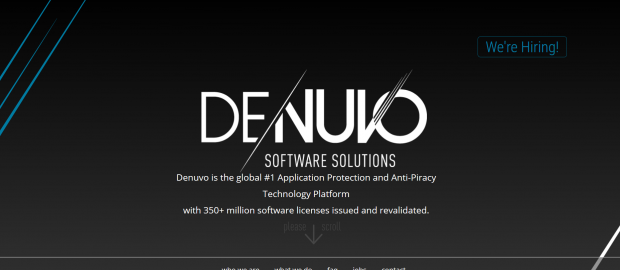 Die Webseite von Denuvo bewirbt das Produkt. (Screenshot: Golem.de)
