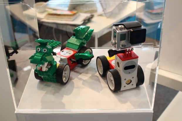 Und neue Tinkerbot-Anbauteile (Bild: Alexander Merz/Golem.de)