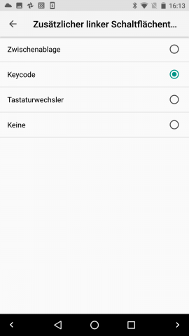 Dafür müssen wir den passenden Keycode hinzufügen - den man natürlich kennen muss. (Screenshot: Golem.de)