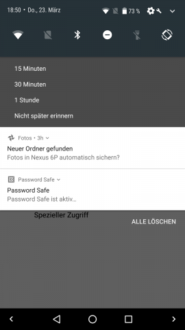 Die Erinnerung kann zu verschiedenen Zeitpunkten erfolgen. (Screenshot: Golem.de)