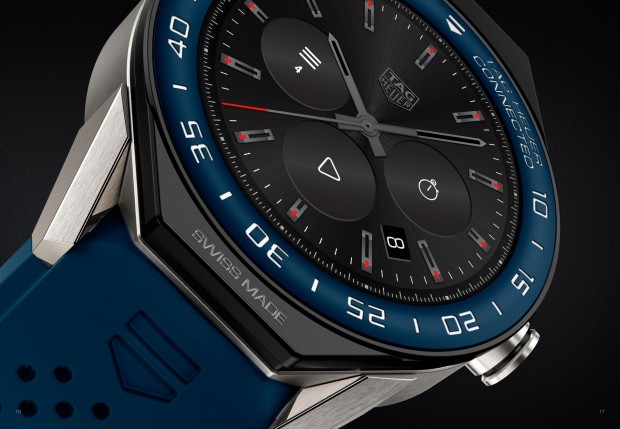 Die Connected Modular 45 ist die erste Smartwatch, die das Label "Swiss Made" trägt. (Bild: Tag Heuer)