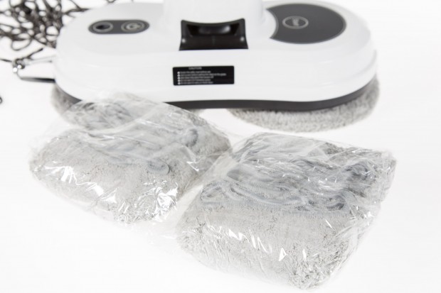 Die Pads aus dem Zubehör (Foto: Martin Wolf/Golem.de)