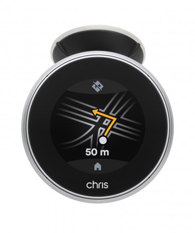 Bei der Navigation ist nur wenig Kartenmaterial auf dem 3,2-Zoll-Display zu sehen. (Bild: German Autolabs)