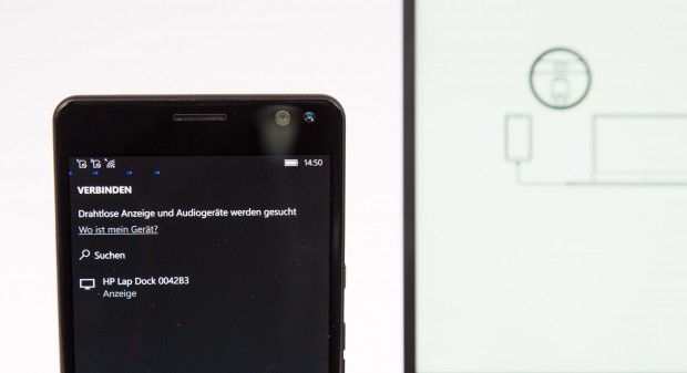 Zum Koppeln müssen wir immer wieder das Dock auswählen. (Bild: Martin Wolf/Golem.de)