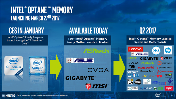 Optane Memory eignet sich für Desktop-Systeme und Notebooks. (Bild: Intel)