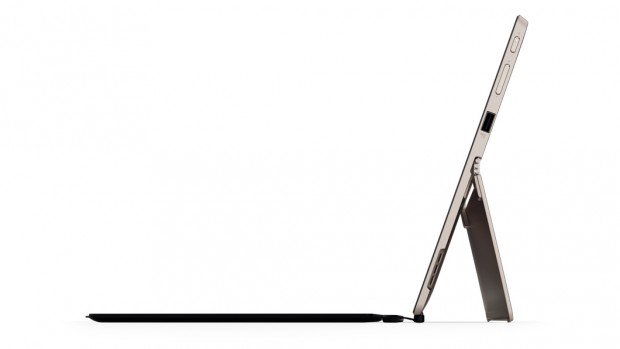 Das aufgestellte Miix 720 mit Tastatur (Bild: Lenovo)