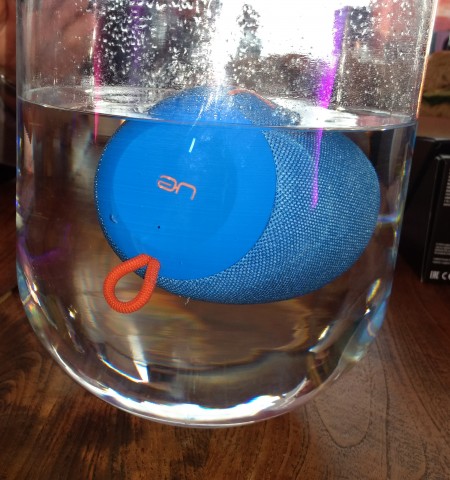 Auch im Wasser spielt er Musik. (Bild: Ingo Pakalski/Golem.de)