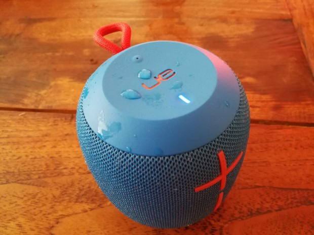 Es ist egal, wenn der Lautsprecher nass wird. (Bild: Tobias K&ouml;ltzsch/Golem.de)