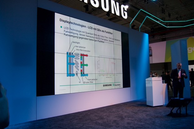 Der momentane Aufbau der QLED-Fernseher &auml;hnelt denen der alten Modelle. (Foto: Andreas Sebayang/Golem.de)