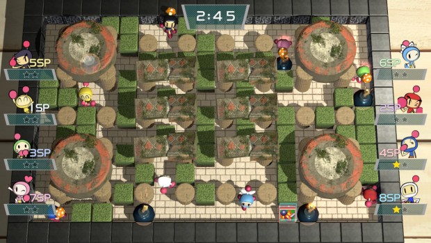 Das Verstecken von Bomben wird so unmöglich (links oben). (Screenshot: Golem.de)