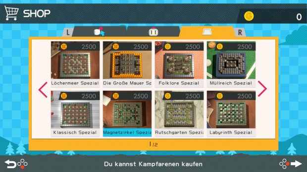 Bezahlt wird in Goldmünzen, die der Spieler sich im Story-Modus erspielen muss. 2.500 Münzen sind ziemlich happig. (Screenshot: Golem.de)