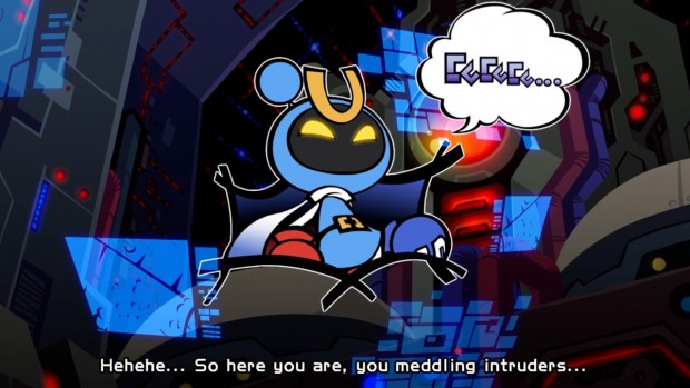 ... schafften wir es mit ausreichend viel Leben zum ersten Endgegner ... (Screenshot: Golem.de)