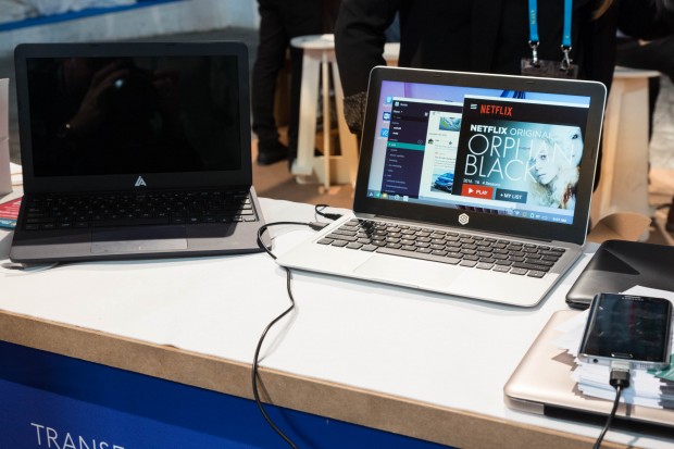 Sentio konnte uns drei Superbooks zeigen, einer davon war funktionsfähig. (Bild: Martin Wolf/Golem.de)