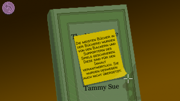 In der Bücherei haben sich einige Unterstützer bereits verewigt. (Screenshot: Golem.de)