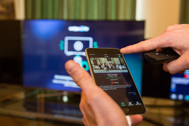 Die typische Waipu-TV-Wischbedienung gibt es auch auf dem Fire TV. (Bild: Martin Wolf/Golem.de)