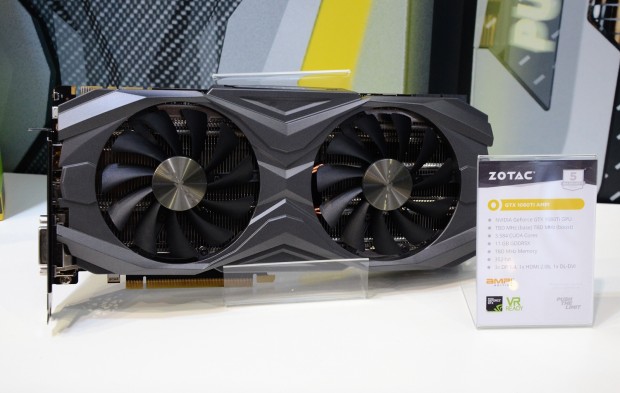Zotac Geforce GTX 1080 Ti Amp, Vorderseite (Foto: Nico Ernst)