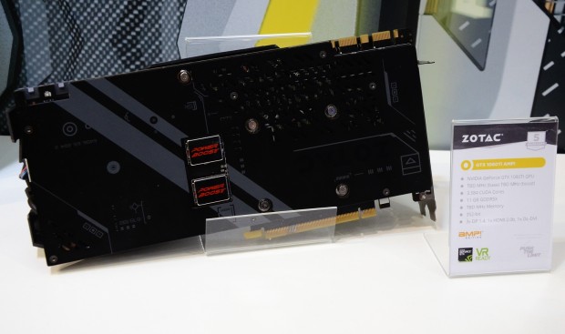 Zotac Geforce GTX 1080 Ti Amp, Rückseite (Foto: Nico Ernst)