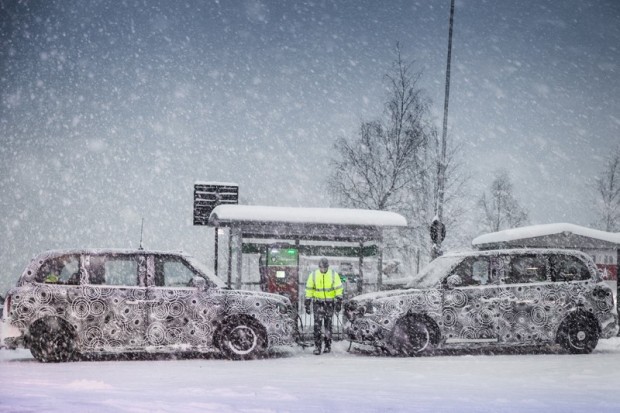 Elektrisches Taxi am Polarkreis (Bild: London Taxi Company)
