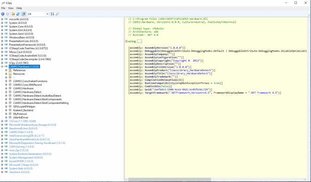 ILSpy (Bild: Matthias Riegler)