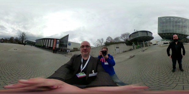 Bild von der Cebit 2017 (Foto: Yoho VR)