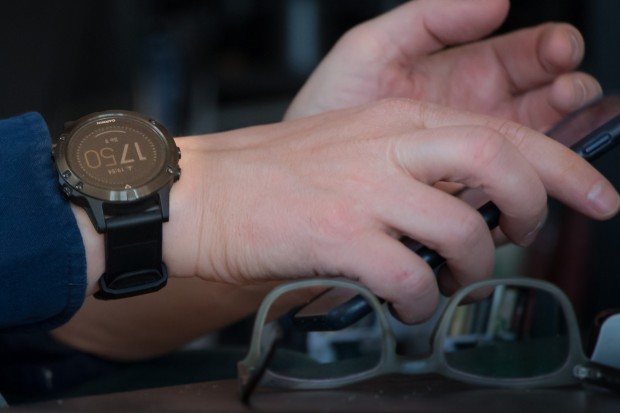 Im Alltag machen die Uhren einen recht schicken Eindruck. (Foto: Katja H&ouml;hne/Golem.de)