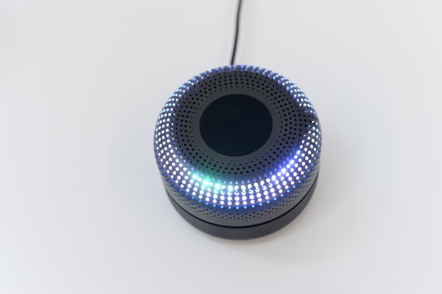 Der Orange-Lautsprecher mit dem Sprachassistenten Djingo (Bild: Orange)