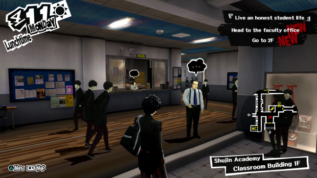 Anonyme Massen laufen durch die Echtwelt-Umgebungen. (Screenshot: Golem.de)