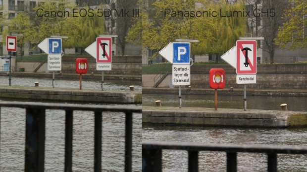 Vergleich der Bildsch&auml;rfe bei Full-HD (Standbild: Martin Wolf/Golem.de)