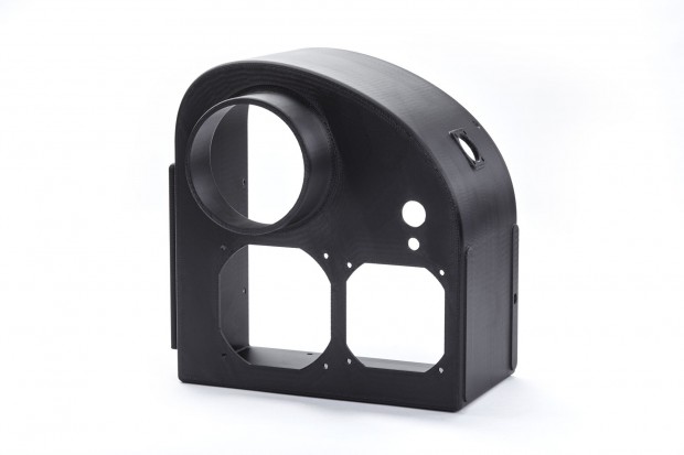 Verschiedene Teile werden heute schon gedruckt: etwa dieser Kanal f&uuml;r die Bremsbel&uuml;ftung ... (Foto: Stratasys)