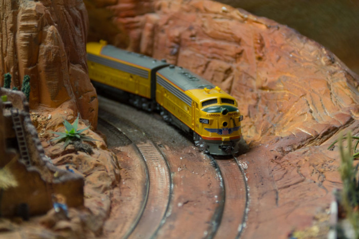 Eine der schönsten Strecken führt durch den Grand Canyon. (Foto: Werner Pluta/Golem.de)