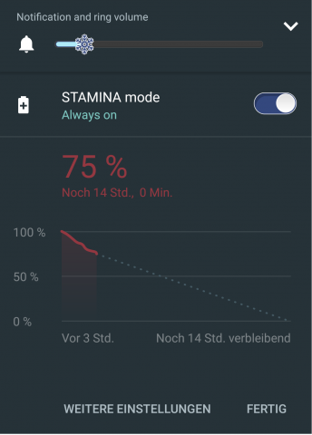 Sony hat die Systemsprache mit dem Update teilweise auf Englisch umgestellt. (Screenshot: Golem.de)