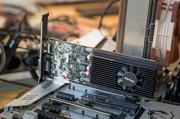 Geforce GT 1030 von Zotac (Foto: Martin Wolf/Golem.de)