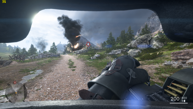 Battlefield 1 mit mittleren Details (Rechteinhaber: Dice/Screenshot: Golem.de)