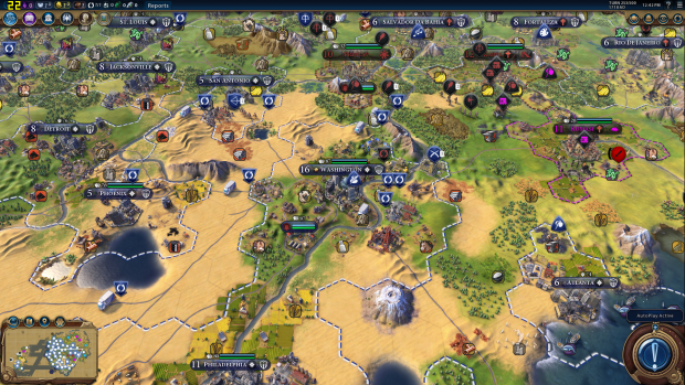 Civ6 mit hohen Details (Rechteinhaber: Firaxis/Screenshot: Golem.de)