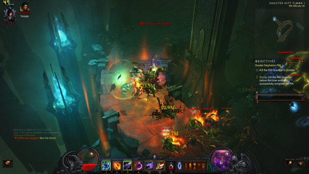 Diablo 3 mit hohen Details (Rechteinhaber: Blizzard/Screenshot: Golem.de)