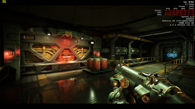 Doom mit mittleren Details (Rechteinhaber: id Software/Screenshot: Golem.de)