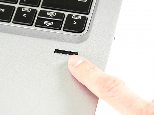 Ein Fingerabdruckleser ist Standard bei Business-Notebooks (Foto: Martin Wolf/Golem.de)