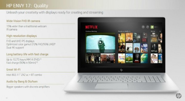 Envy 17 (Bild: HP)