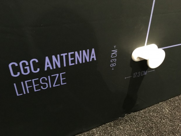 Die CGC-Antenne f&uuml;r das EAN-Netzwerk. (Foto: Andreas Sebayang)