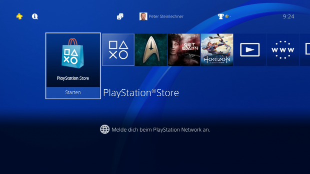 ... und das alte Ikon (Bild: Sony/Screenshot: Golem.de)