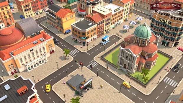Alpha-Version von Pizza Connection 3 (Bild: Gently Mad)