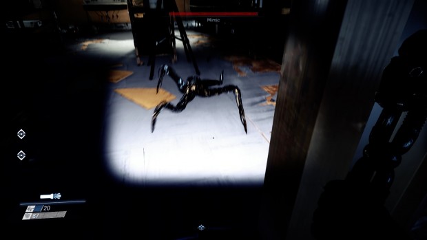 ... im n&auml;chsten ein ekeliger Mimic (Screenshot: Michael Wieczorek/Golem.de)