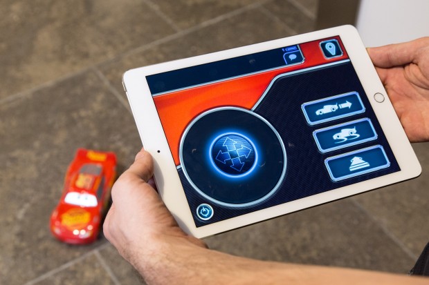 Die Steuerung ist simpel (Foto: Martin Wolf/Golem.de)