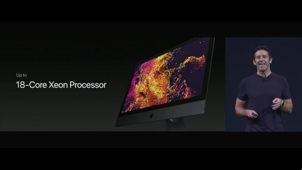 Pr&auml;sentation des iMac Pro (Bild: Apple/Screenshot: Golem.de)