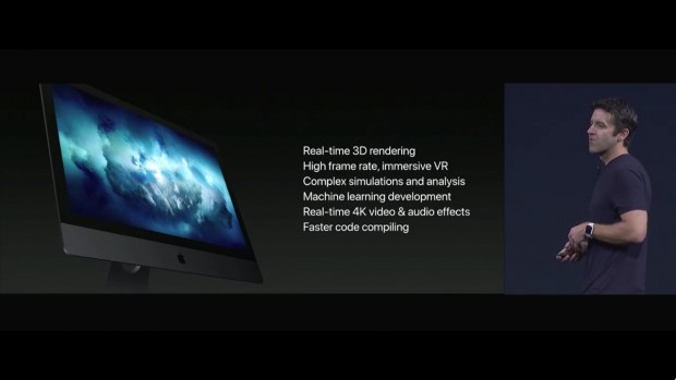Pr&auml;sentation des iMac Pro (Bild: Apple/Screenshot: Golem.de)